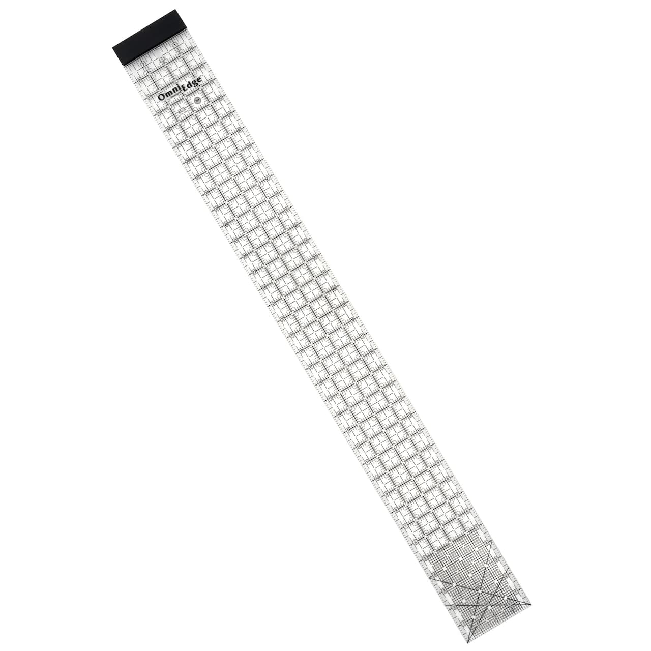 OmniEdge Rectangle Quilting Ruler With Removable Lip, 4" x 36"